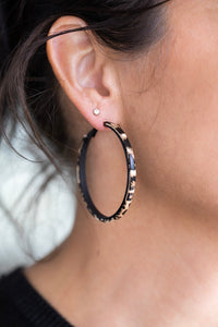 Safari Hoop Earring