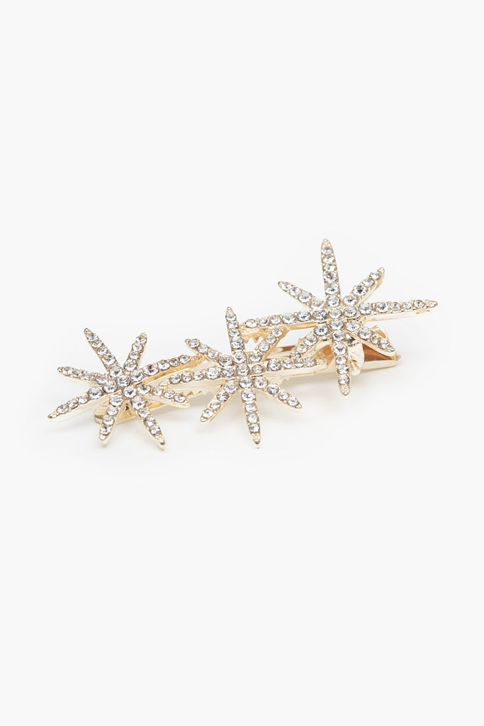 Rhinestone Star Clip