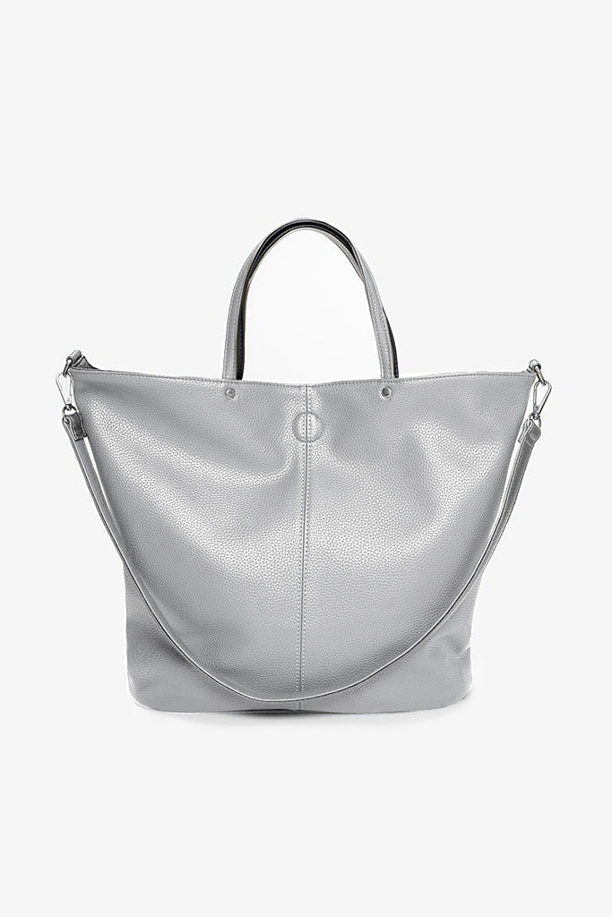 Hartley Reversible Tote - Black /Silver