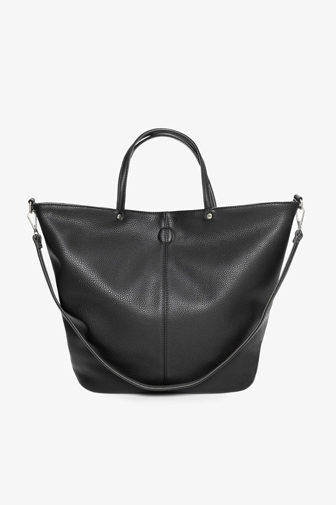 Hartley Reversible Tote - Black /Silver