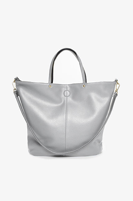 Hartley Reversible Tote - Navy & Silver