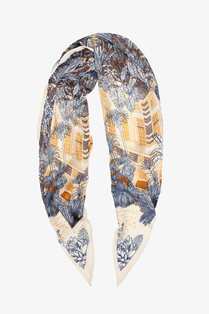 Neck Scarf - Tuscan Oasis