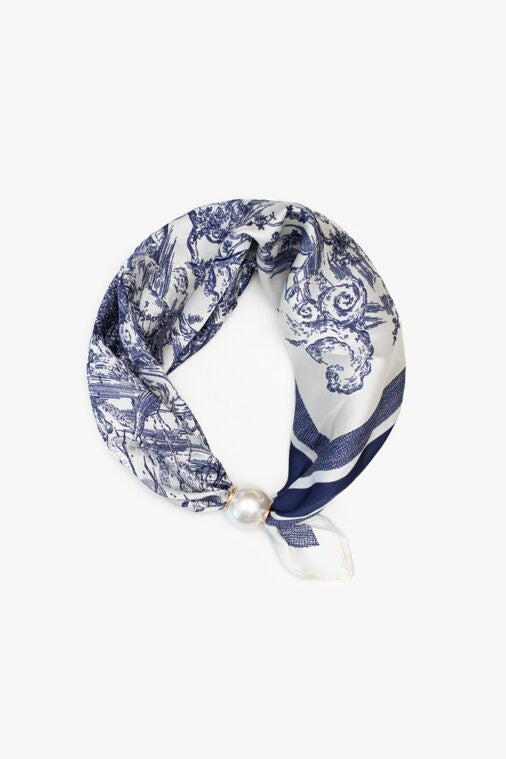 Pearl Fasten Neck Tie - Churchill