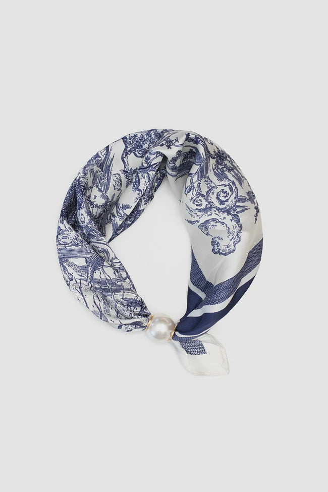 Pearl Fasten Neck Tie - Churchill