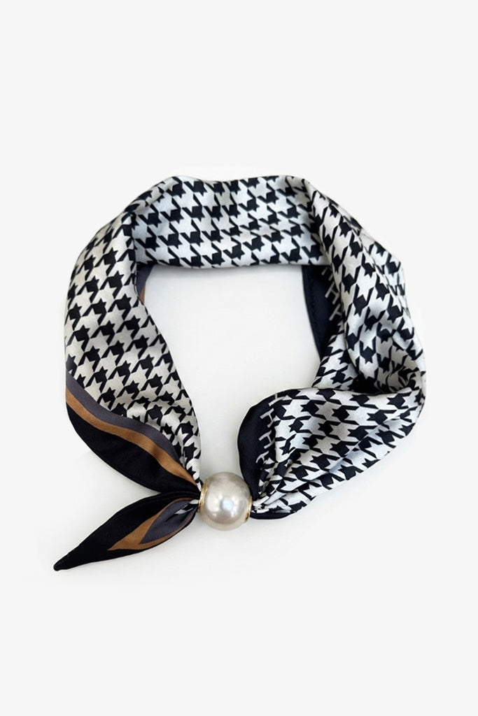 Pearl Bow Fasten Neck Tie - Hound & Hide