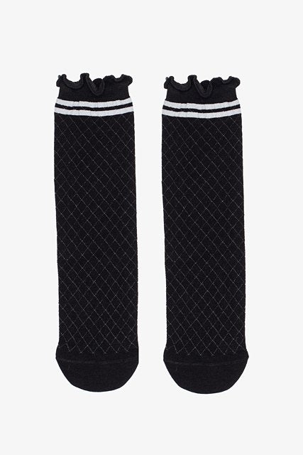 Stocking Sock - Silver Top