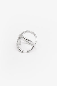Scarf Ring - Silver Star