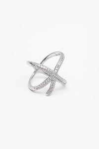 Scarf Ring - Silver Star