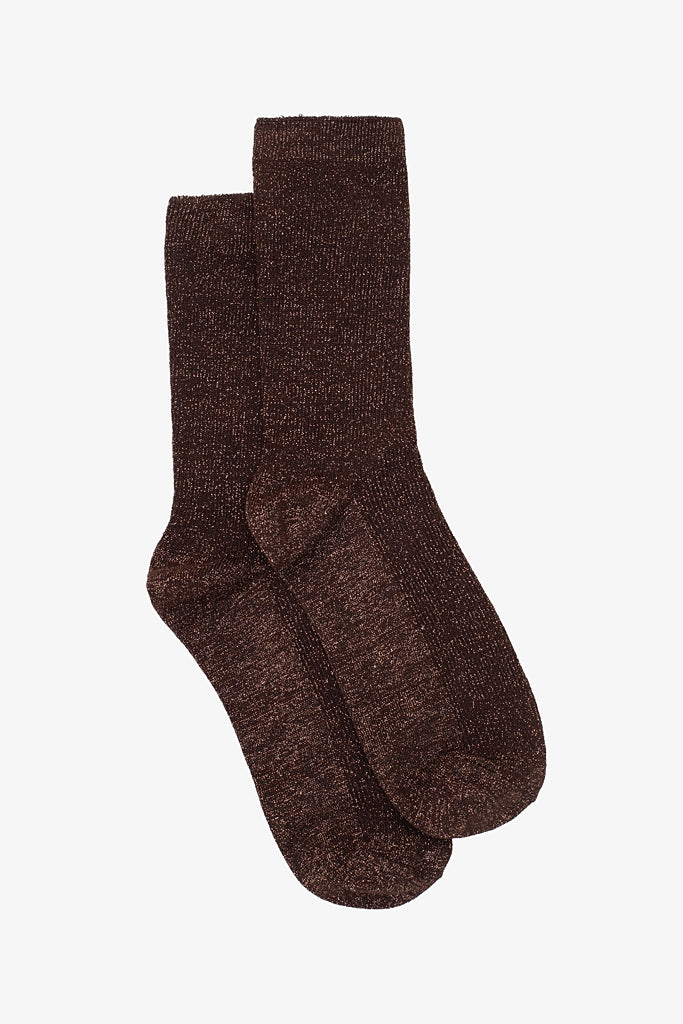 Twinkle Toes Socks- Chocolate