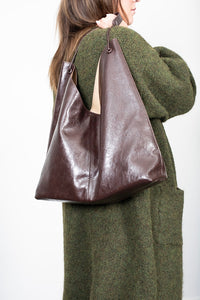 Classic Carry-All Shoulder Bag - Mocha