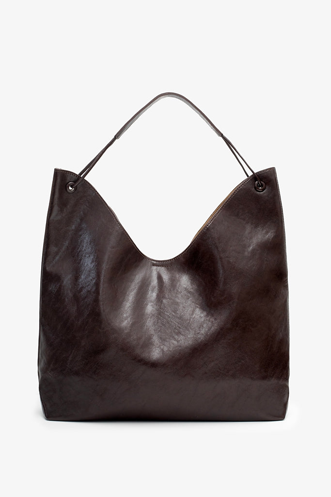 Classic Carry-All Shoulder Bag - Mocha