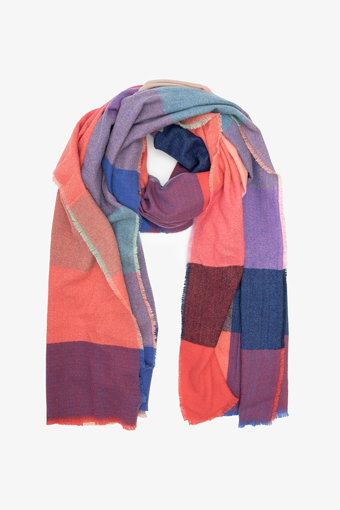 Berry Peach Pop Scarf