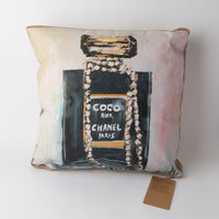Art Cushion Burlap Coco