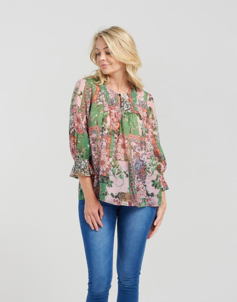 Ashley Top - Paisley Mix