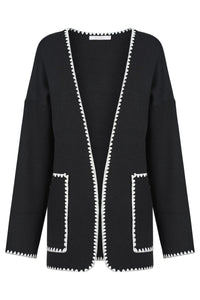 Athena Cardigan - Onyx
