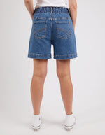 Atlas Denim Short - Dark Blue Wash