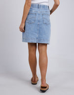 Atlas Denim Skirt - Blue