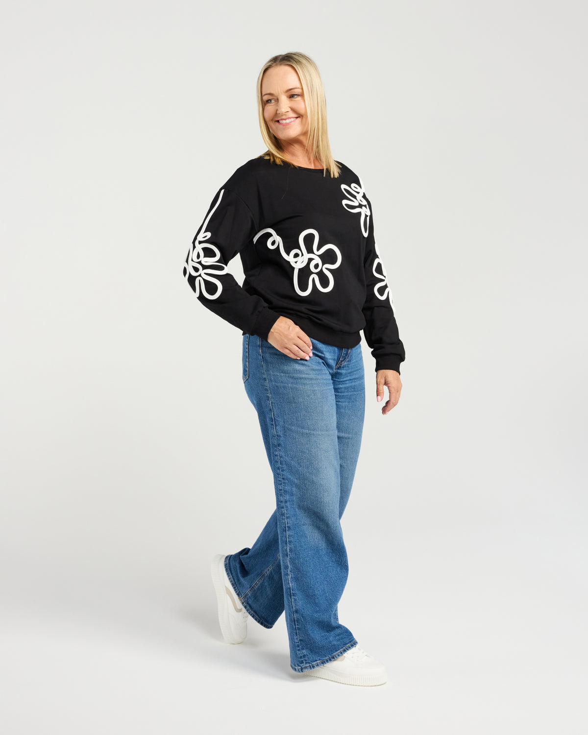 Auralia Sweat - Black & White