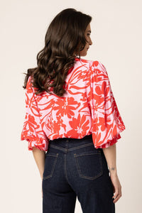 Fleur Top / Pink Lady