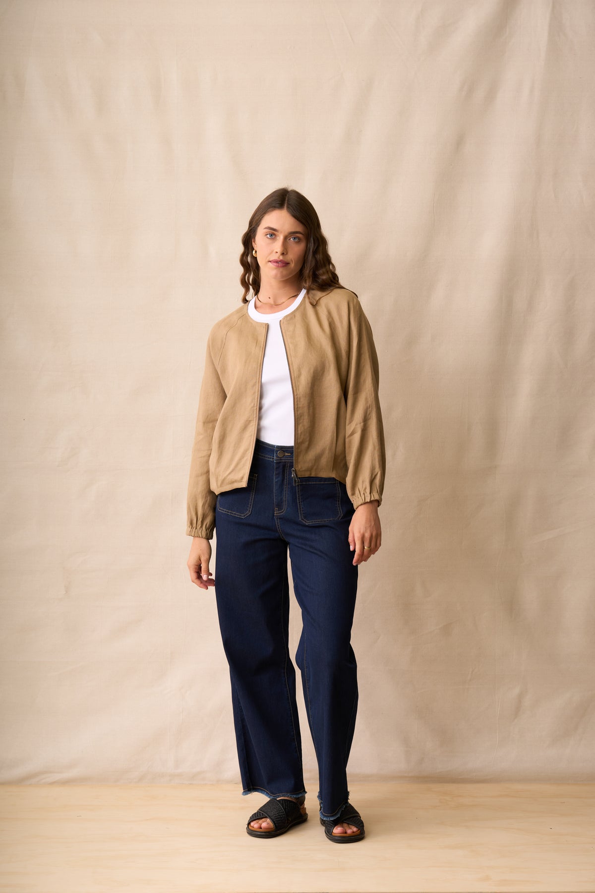 Willa Jacket / Biscotti