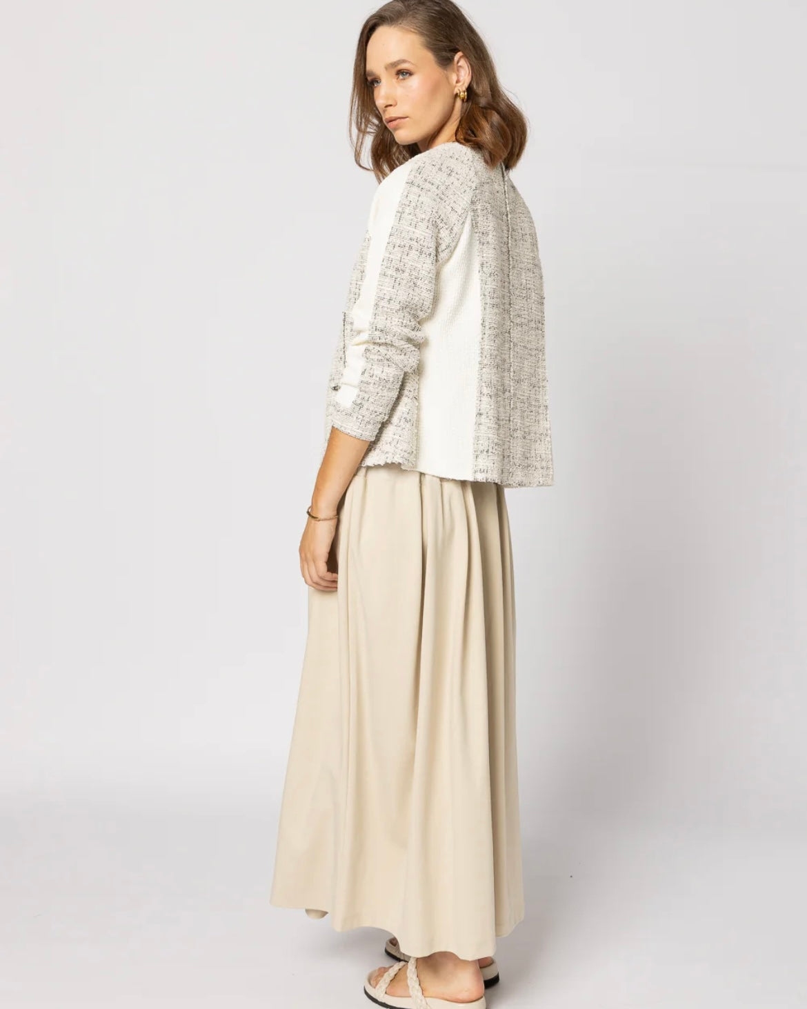 Jack-Car  Jacket - Ivory Combo