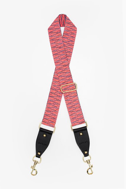 Bag Strap - Lima Woven Pink