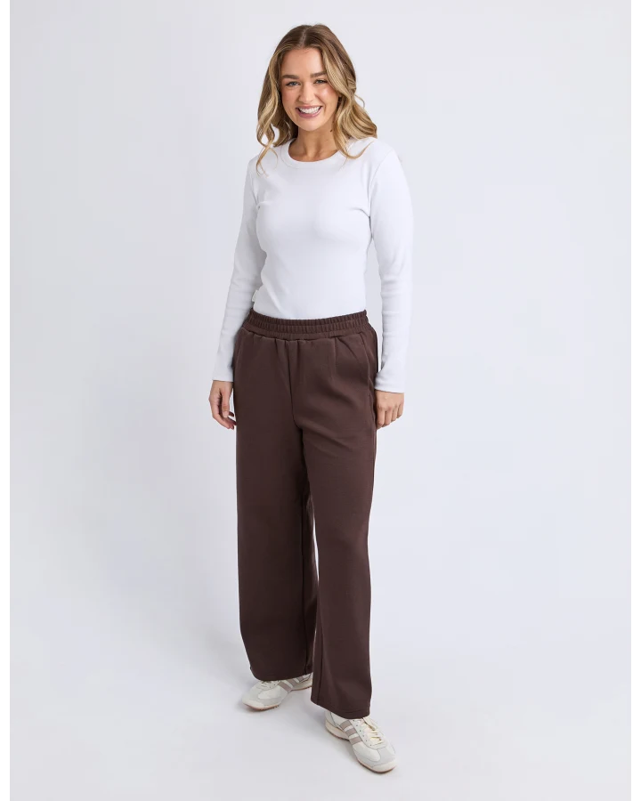 Harper Track Pant / Coffee Bean