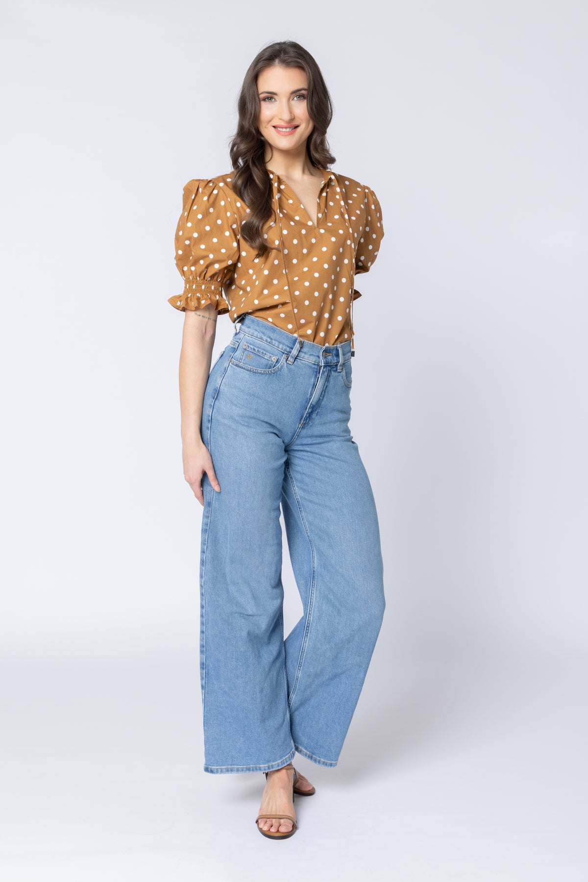 Honey Blouse / Cotton Caramel