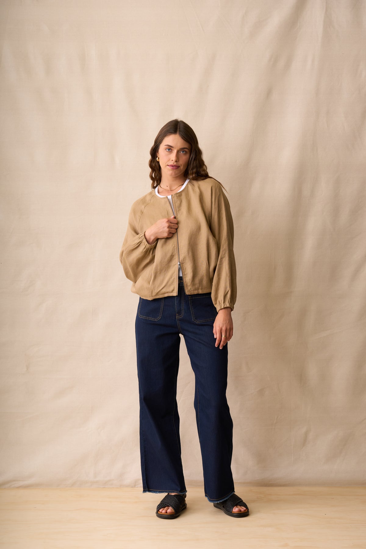 Willa Jacket / Biscotti