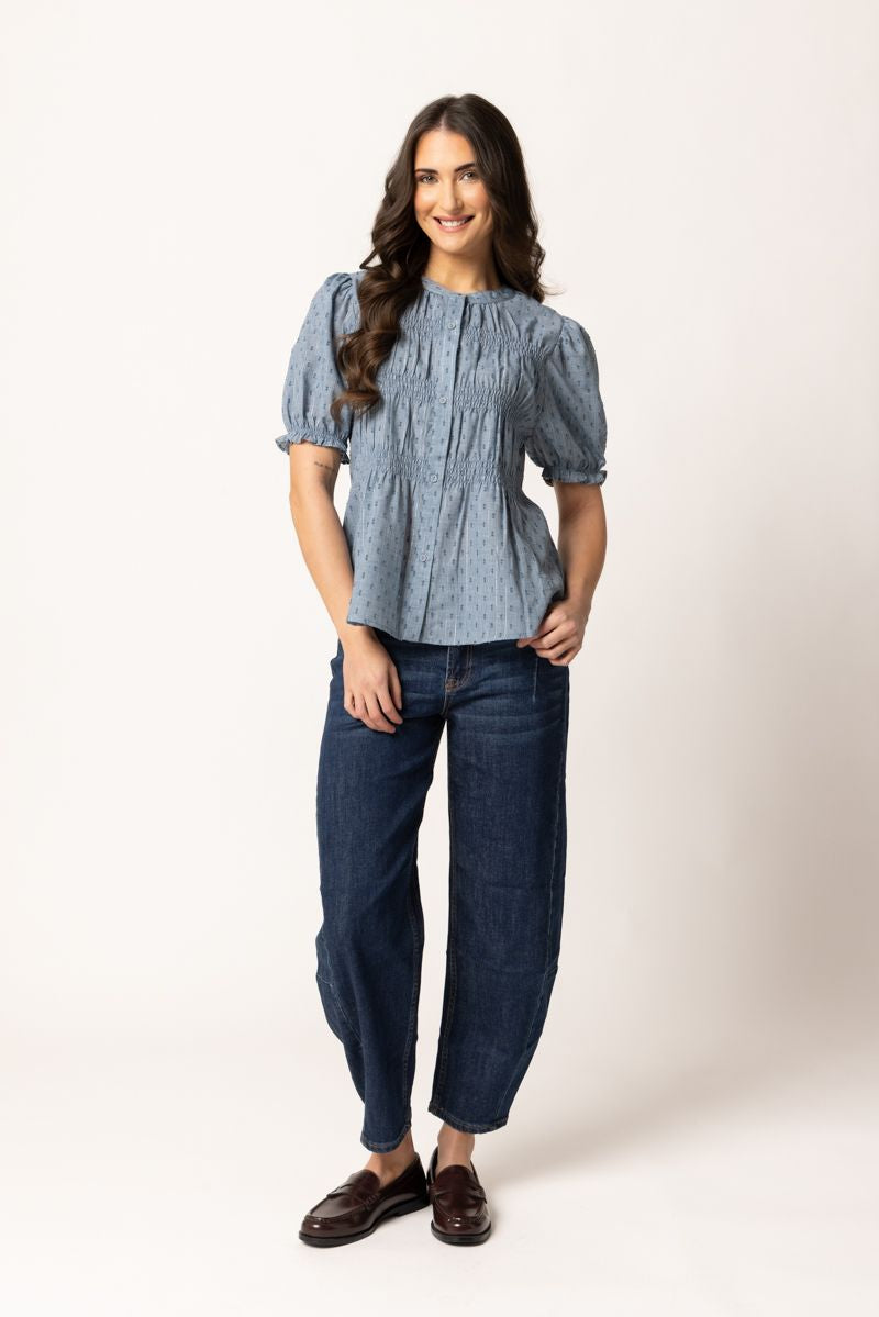 Bonita Top / Denim Shimmer