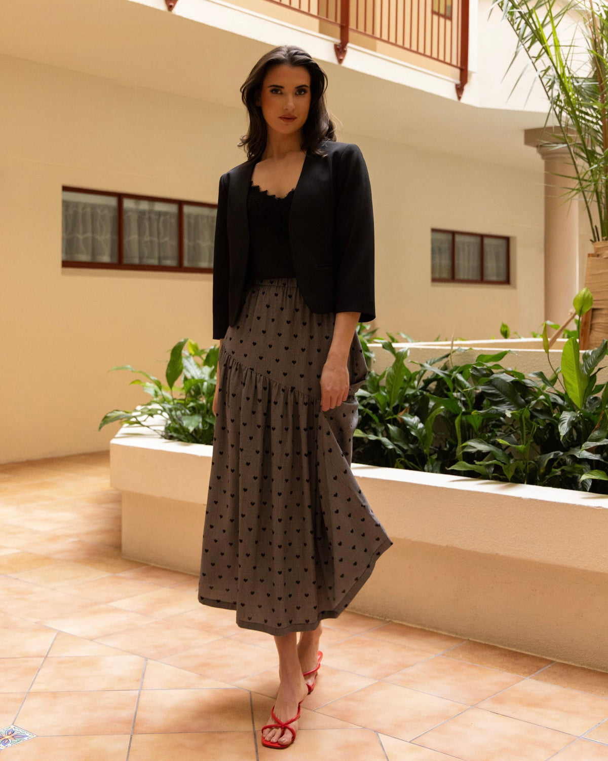 Everyday Bolero/ Black Crepe