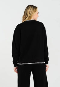 Jamie Lounge Sweatshirt - Black