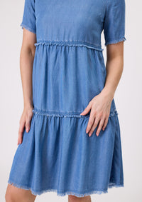 Beatrice Dress - Chambray