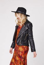 Blaire Leather Jacket - Black