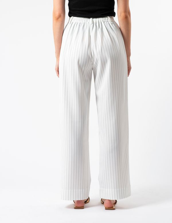 Blaise Pants - Black & White Stripe