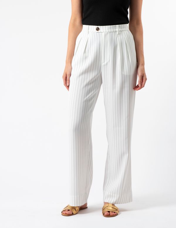 Blaise Pants - Black & White Stripe