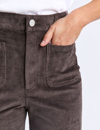 Henrietta Cord Pant - Coffee