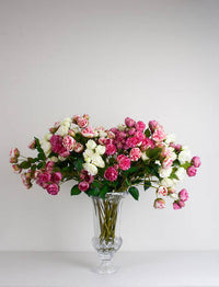 Bourbon Rose Spray - Soft Pink