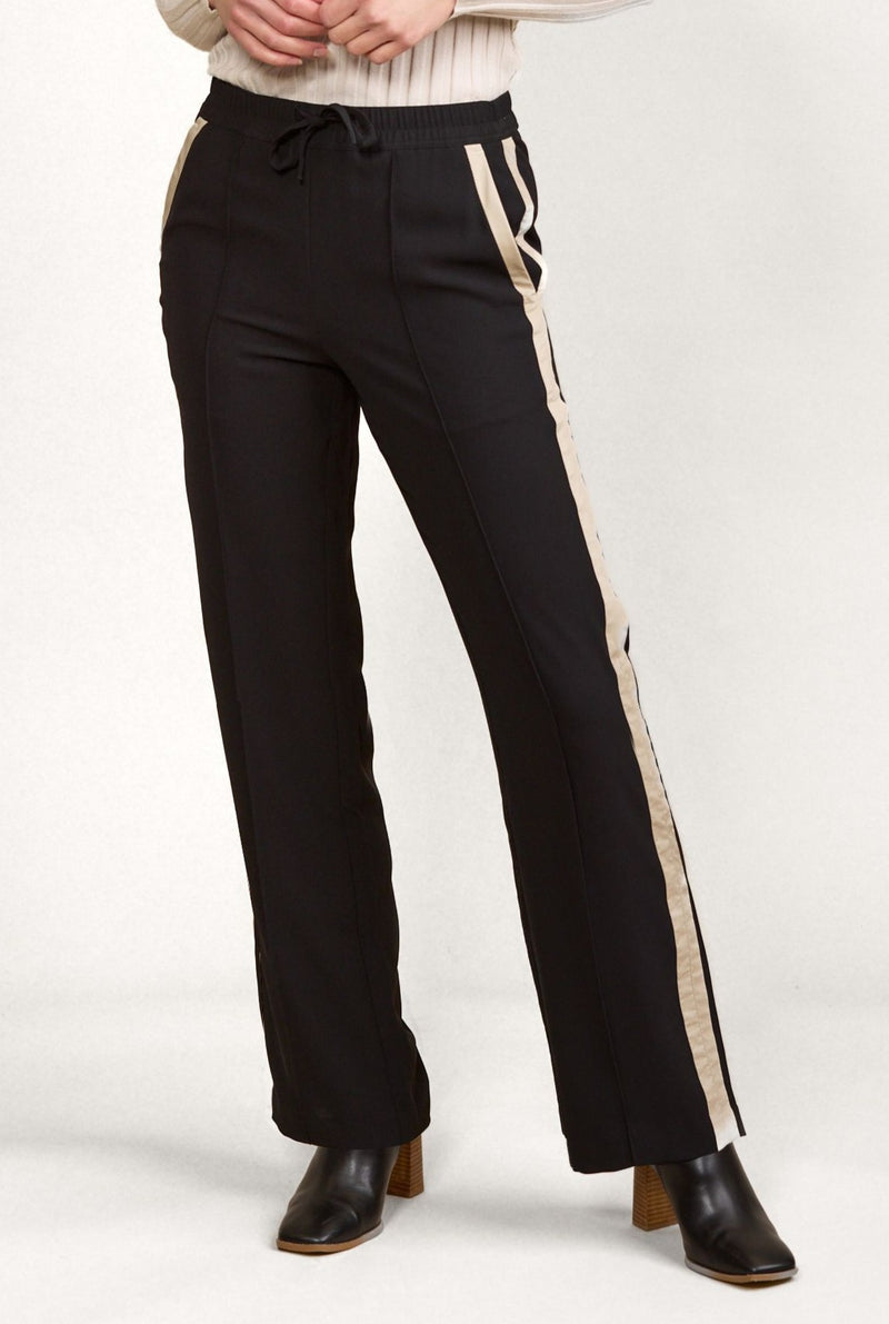 Bowie Pant - Black/Oat