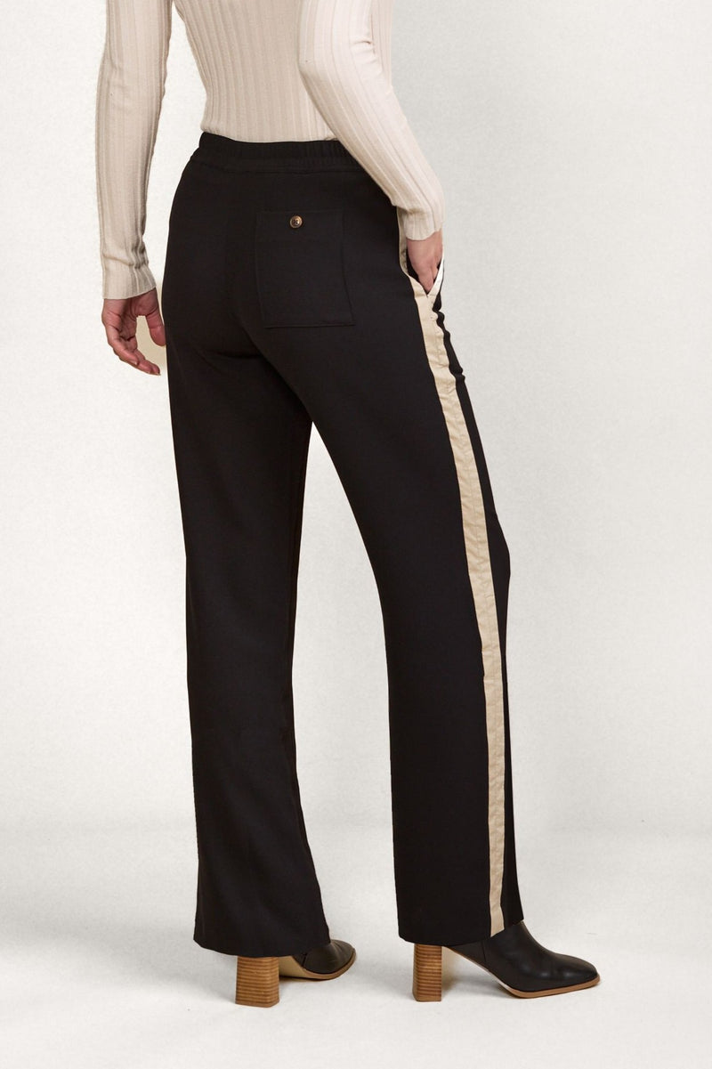 Bowie Pant - Black/Oat