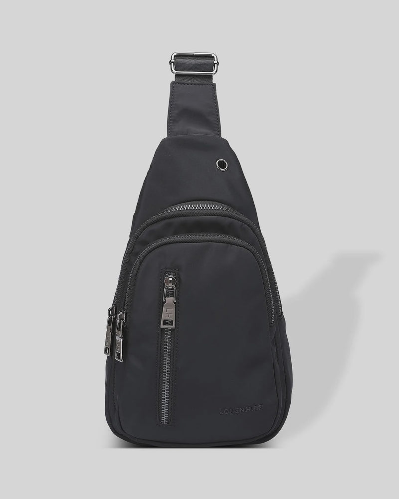 Boyd Nylon Sling Bag - Black