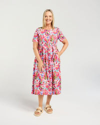 Brodie Dress - Floral Pop