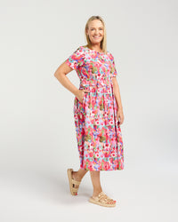 Brodie Dress - Floral Pop