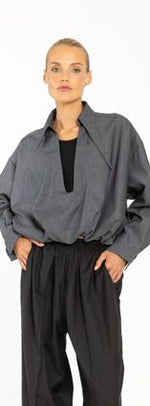 Aziel Top - Charcoal