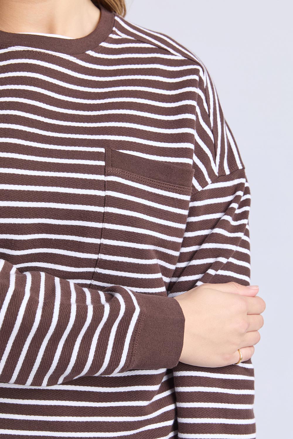 Original Stripe Crew / Coffee