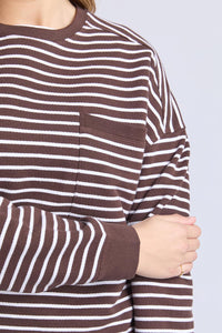 Original Stripe Crew / Coffee