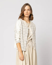 Jack-Car  Jacket - Ivory Combo