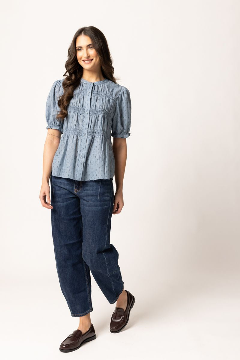 Bonita Top / Denim Shimmer
