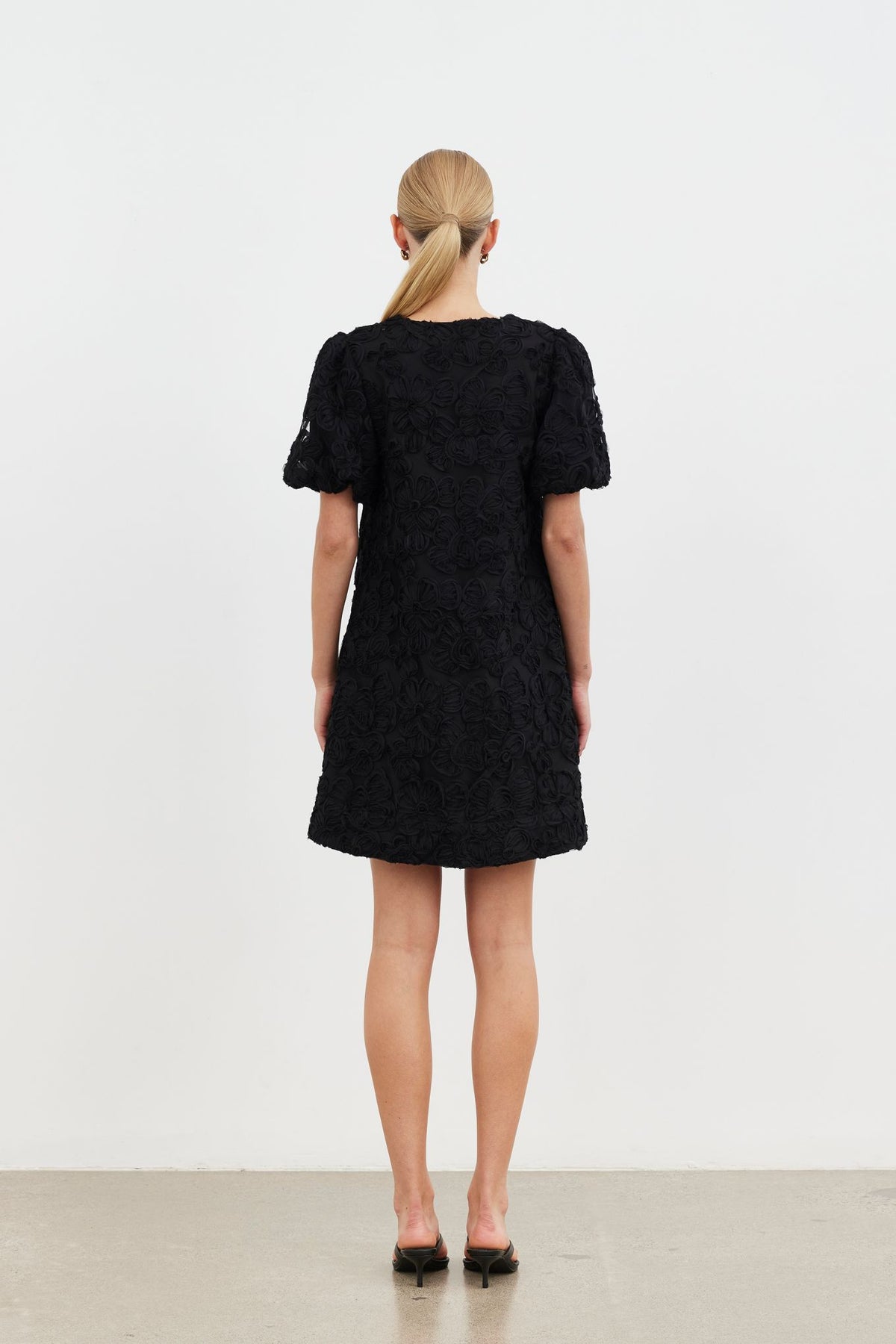 Harmony Mini Dress - Black Cornelli