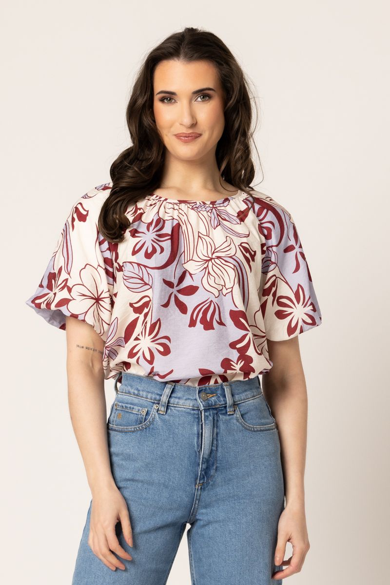 Haven Top / Sky Merlot Magic